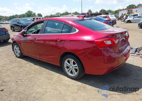 2017 Chevrolet Cruze Lt Auto z USA, uszkodzony, nr VIN 1G1BE5SM6H7166560